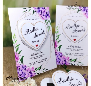 magnetkove svadobne oznamenia L20331