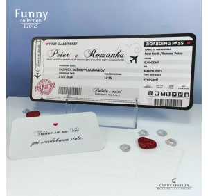 zabavne svadobne oznamenie E20175